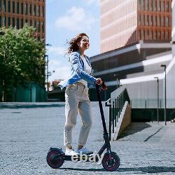 Electric Scooter Adults 650W 25MPH Speed 45KM Range 10''Tire Foldable E-Scooter