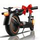 Electric Scooter Adults, 800W Peak Power & 21 MPH Portable 10 Pneumatic Tires