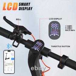 Electric Scooter Adults, 800W Peak Power & 21 MPH Portable 10 Pneumatic Tires