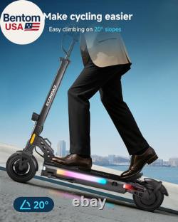 Electric Scooter Adults, 800-1000W Motor & 31MPH Peak Portable E-Scooter, up to
