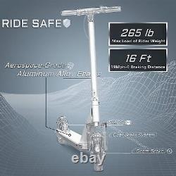 Electric Scooter Adults E-Scooter Safe Urban Commuter Waterproof 400WithLong Range