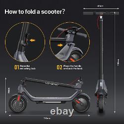 Electric Scooter Adults Fast Speed 15.5mph 5200mAh Folding E-Scooterc Used