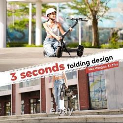 Electric Scooter Adults Folding Commuting E Scooter 350W 21Miles Long Range +APP