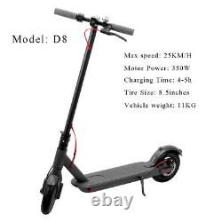 Electric Scooter Adults Long Range 25 Mile Foldable Escooter Safe Urban Commuter