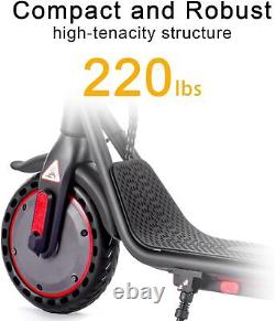 Electric Scooter Adults Peak 350W Motor, Up to 18 Miles Range, 19 Mph Folding