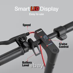 Electric Scooter Adults Teens 19mph Foldable Urban Commuting 8.5 Pneumatic Tire