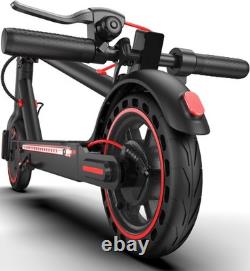 Electric Scooter Adults, Up to 21 MPH, Folding E-Scooter with Side Lights&APP