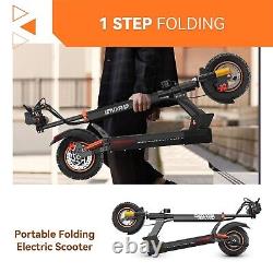Electric Scooter Adults with Seat, 800W Commuting Electric Scooter up to 31 Mile