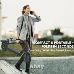 Electric Scooter Adults with Seat, Folding E-Scooter up to 21 Miles & 19 MPH