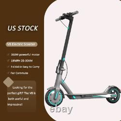 Electric Scooter CDDBIKK V8 Blue 350W Long Range 30KM Foldable E Scooter 19MPH