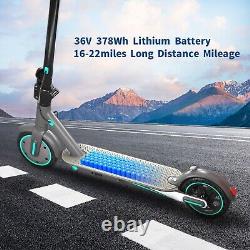 Electric Scooter CDDBIKK V8 Blue 350W Long Range 30KM Foldable E Scooter 19MPH