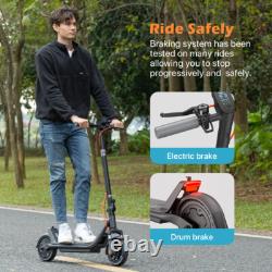 Electric Scooter Dual Front Suspension Escooter For Teens&adults Urban Commuter