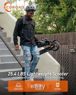 Electric Scooter EC6, 350W Motor & 19 MPH Adults Commuting Scooters, 12-15 Mi