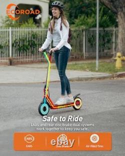 Electric Scooter EC6, 350W Motor & 19 MPH Adults Commuting Scooters, 12-15 Mi