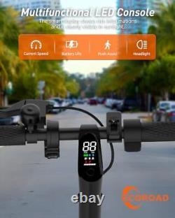 Electric Scooter EC6, 350W Motor & 19 MPH Adults Commuting Scooters, 12-15 Mi