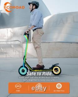 Electric Scooter EC8, 10 Solid Tires Electric Scooter Adults with Dual Shock