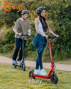 Electric Scooter EC8, 10 Solid Tires Electric Scooter Adults with Dual Shock
