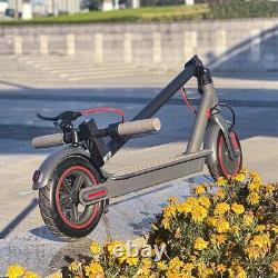 Electric Scooter Foldable Adults Gray Electronic Brake19mph 350w Kick Scooter