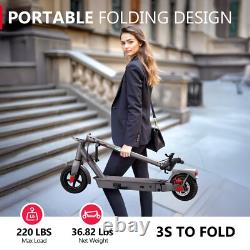Electric Scooter Foldable for Adults Peak 600W 25MPH Disc Brake Commute Scooter