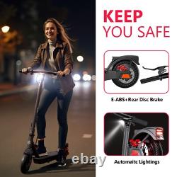 Electric Scooter Foldable for Adults Peak 600W 25MPH Disc Brake Commute Scooter