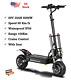 Electric Scooter Folding Dual Engine 60V 6000W Off-road Scooter With Seat US NEW