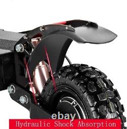 Electric Scooter Folding Dual Engine 60V 6000W Off-road Scooter With Seat US NEW