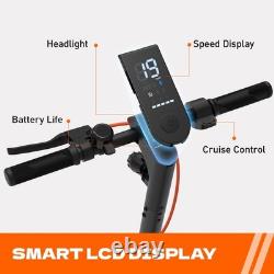 Electric Scooter For Adults, 18 Mile Range 19Mph by 350W Motor 8.5 Solid Tires
