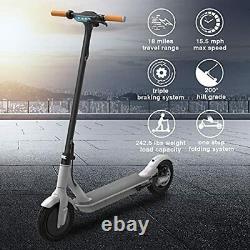 Electric Scooter For Adults 350w Motor Max Speed 15.5 Mph 10'' Shockabsorbing No