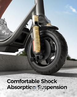 Electric Scooter Front Suspension Foldable E-Scooter Commuter for Adults Teens