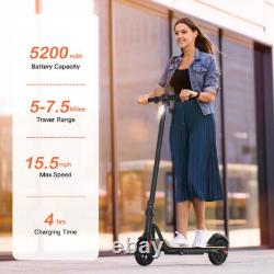 Electric Scooter Long Range 5.2AH 25km/h Folding E-Scooter Adult Urban Commuter Electric Scooter Long Range 5.2AH 25km/h Folding E-Scooter Adult Urban Commuter