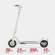 Electric Scooter Long Range Folding Adult EScooter Safe Urban Commuter 350W Gift