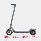 Electric Scooter Long Range Folding Adult EScooter Safe Urban Commuter 350W Gift
