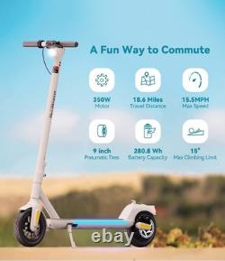 Electric Scooter Long Range Folding Adult EScooter Safe Urban Commuter 350W Gift
