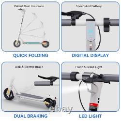 Electric Scooter Long Range Folding Adult EScooter Safe Urban Commuter 350W Gift