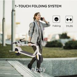 Electric Scooter Long Range Folding Adult EScooter Safe Urban Commuter 350W Gift
