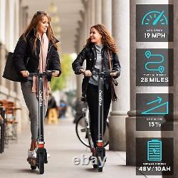 Electric Scooter Long Range Folding Adult Kick E-scooter Safe Urban Commuter NEW