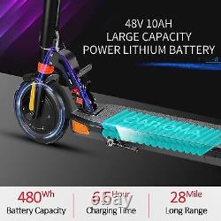 Electric Scooter Long Range Folding Adult Kick E-scooter Safe Urban Commuter NEW