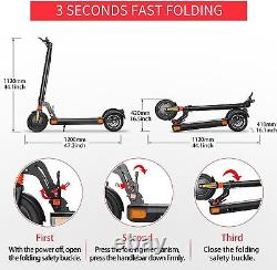 Electric Scooter Long Range Folding Adult Kick E-scooter Safe Urban Commuter NEW