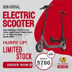 Electric Scooter Long Range High Speed 30mph