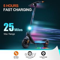 Electric Scooter Max Speed 19Mph 360Wh Battery Adults&Teens Fingerprint Unlock