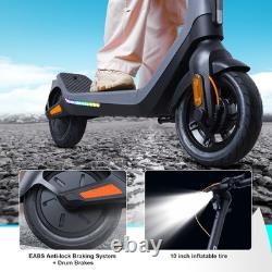 Electric Scooter Max Speed 19Mph 360Wh Battery Adults&Teens Fingerprint Unlock