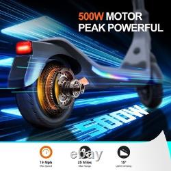 Electric Scooter Max Speed 19Mph 360Wh Battery Adults&Teens Fingerprint Unlock