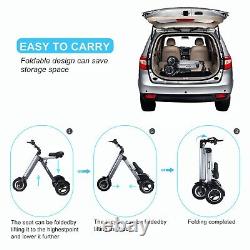 Electric Scooter Tricycle for Adults 3 Wheel Mobility Scooter Lightweight Trike
