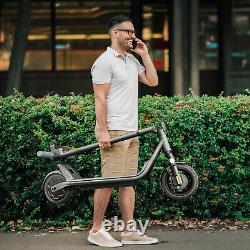 Electric Scooter for 12+ Kid Teen Folding E-Scooter Commuter With Front Suspension
