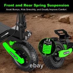 Electric Scooter for Adult 1200W 30MPH 25Mile Foldable 11inch Off-road E-Scooter