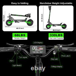 Electric Scooter for Adult 1200W 30MPH 25Mile Foldable 11inch Off-road E-Scooter