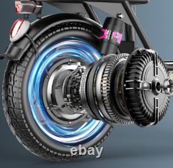 Electric Scooter for Adult 45Miles 30Mph Power by 1500W Peak 14 Tire Foldable