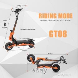 Electric Scooter for Adult 5600W Dual Motor 50MPH 60V 27AH Folding E-scooter 860
