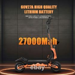 Electric Scooter for Adult 5600W Dual Motor 50MPH 60V 27AH Folding E-scooter 860