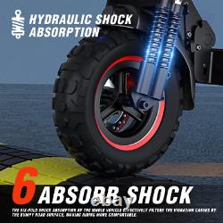 Electric Scooter for Adult 6000W Dual Motor 55MPH 60V 38AH Folding Fast EscootyD